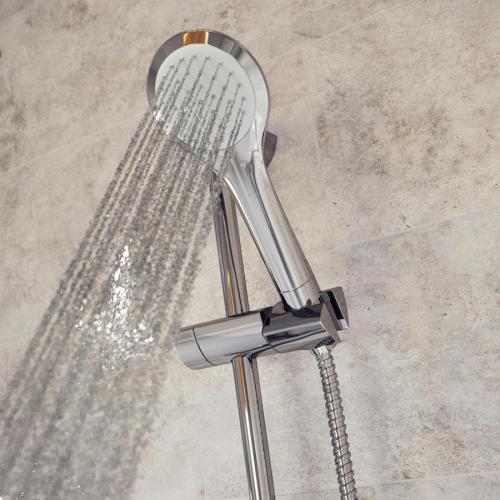 Bristan Acute Thermostatic Mixer Shower Exposed with Adjustable Head AE2 SHXAR C